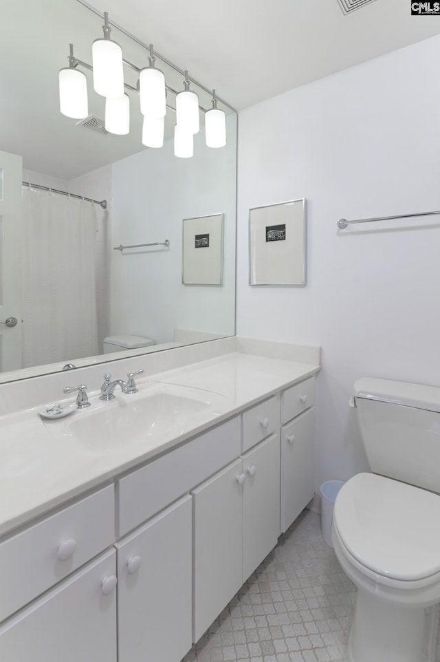 1829 Senate St Unit 11-A, Columbia, SC 29201 - bathroom with toilet and vanity