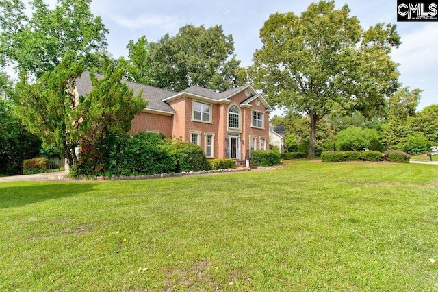 115 Chestnut Woods Ln, Columbia, SC 29212 - view of front of home with a front yard and brick siding