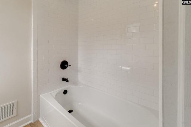 216 Jacobs Mill Pond Rd, Elgin, SC 29045 - bathroom with baseboards and tub / shower combination