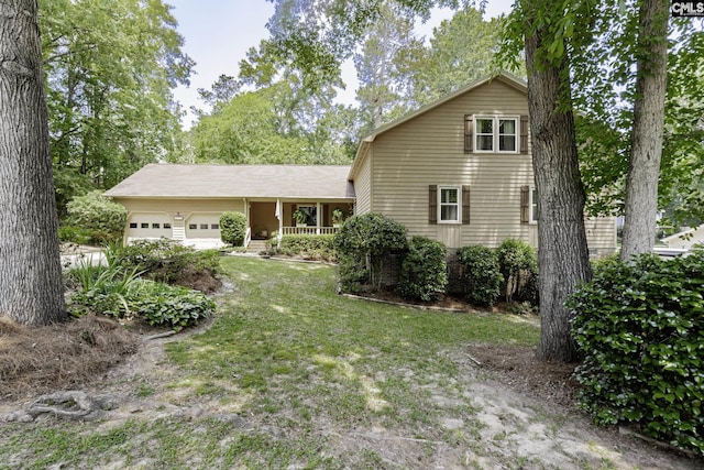 111 Rusty Barn Rd, Columbia, SC 29212 - view of front facade with an attached garage and a front yard