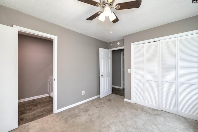 137 Wingate St, Darlington, SC 29532 - unfurnished bedroom with carpet flooring, a closet, and baseboards