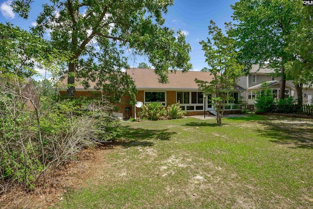800 Wotan Rd, Columbia, SC 29229 - rear view of house featuring a yard