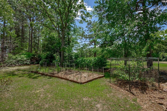 800 Wotan Rd, Columbia, SC 29229 - view of green lawn featuring a garden