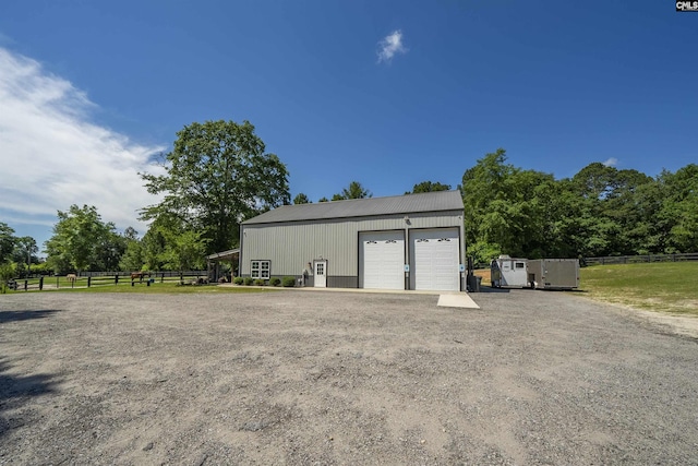 1122 Rawl Rd, Lexington, SC 29072 - view of detached garage