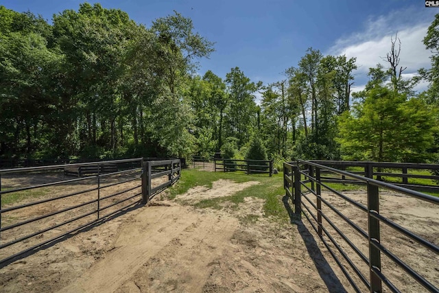 1122 Rawl Rd, Lexington, SC 29072 - view of yard with an enclosed riding area
