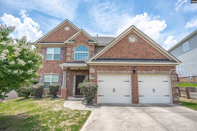 506 Moulton Way W, Columbia, SC 29170 - traditional-style house with brick siding, driveway, and a garage