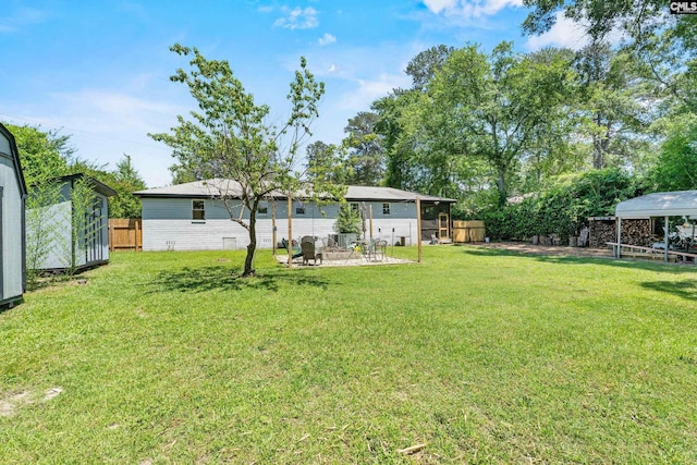 564 Rainbow Cir, West Columbia, SC 29170 - view of yard featuring a patio