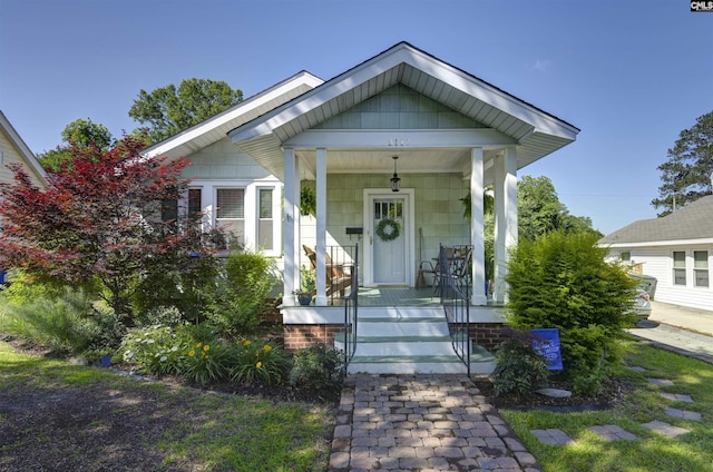 3117 Park St, Columbia, SC 29201 - view of front of home with a porch