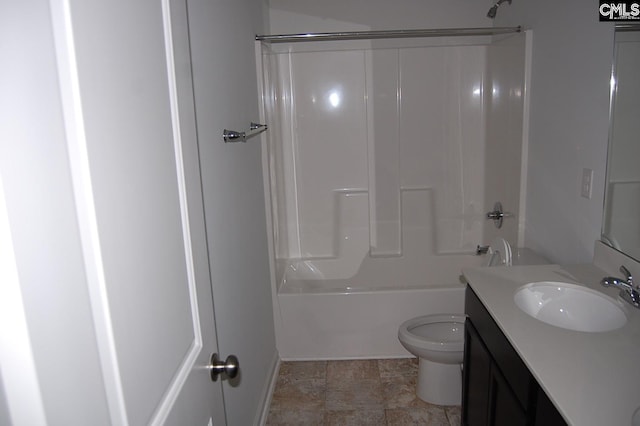 525 Eastfair Dr, Columbia, SC 29209 - bathroom with toilet, bathtub / shower combination, and vanity