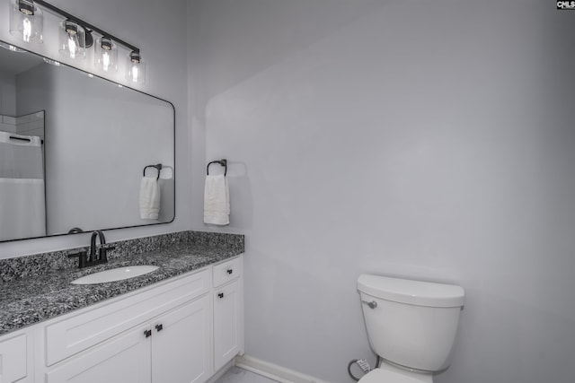 615 Laurel Hill Ln, Columbia, SC 29201 - full bath with vanity, toilet, and a shower