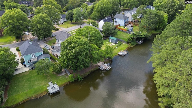 1130 Coatesdale Rd, Columbia, SC 29209 - aerial view of property and surrounding area featuring nearby suburban area and a large body of water