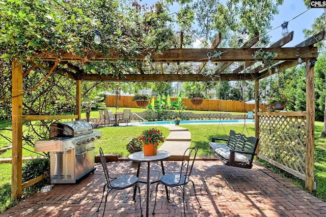 225 King Charles Rd, Columbia, SC 29209 - view of patio featuring a pergola