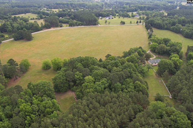 1091 Nick Watts Rd, Lugoff, SC 29078 - aerial overview of property's location with rural landscape and agricultural land