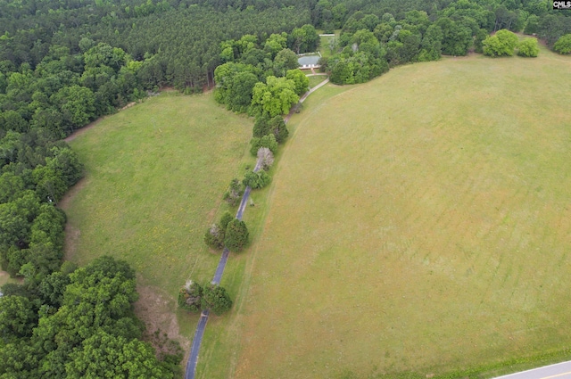 1091 Nick Watts Rd, Lugoff, SC 29078 - bird's eye view of a heavily wooded area