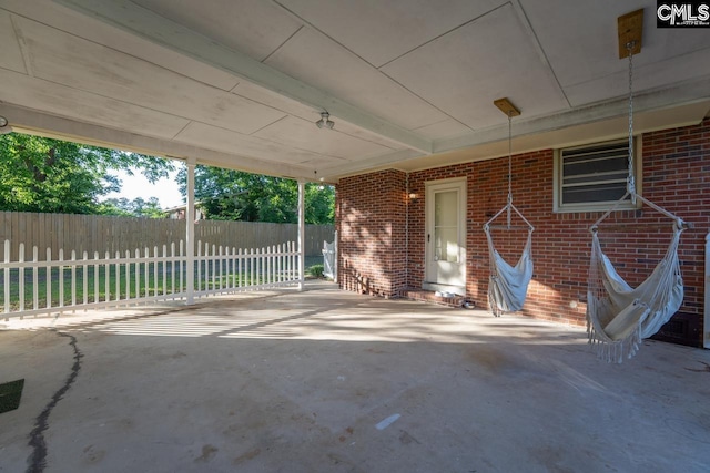 200 Shady Ln, Cayce, SC 29033 - view of patio / terrace featuring an attached carport