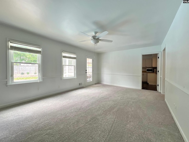 117 Fire Thorn Ln, Columbia, SC 29223 - unfurnished room with ceiling fan, carpet, and baseboards