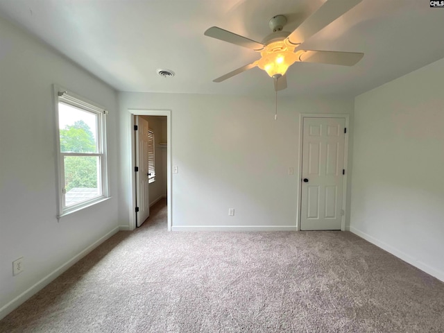 117 Fire Thorn Ln, Columbia, SC 29223 - spare room with carpet floors, baseboards, and ceiling fan