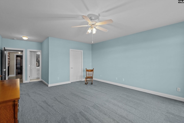 132 Magnolia Key Dr, Chapin, SC 29036 - empty room with baseboards, carpet, and ceiling fan