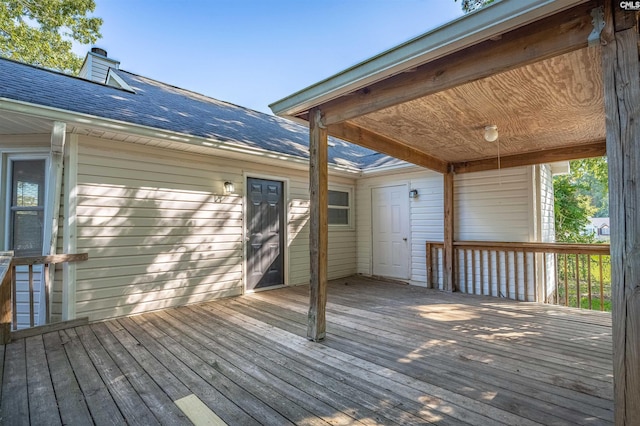 220 Colchester Dr, Columbia, SC 29223 - view of wooden deck