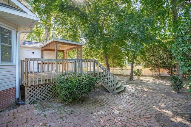 220 Colchester Dr, Columbia, SC 29223 - view of patio with a deck