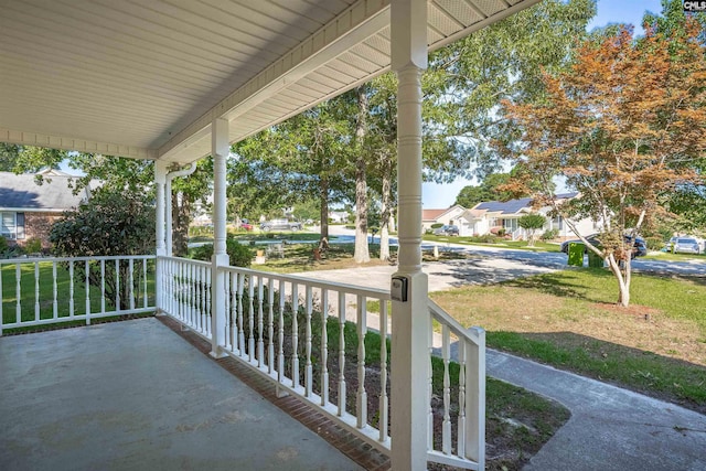 220 Colchester Dr, Columbia, SC 29223 - covered porch featuring a yard