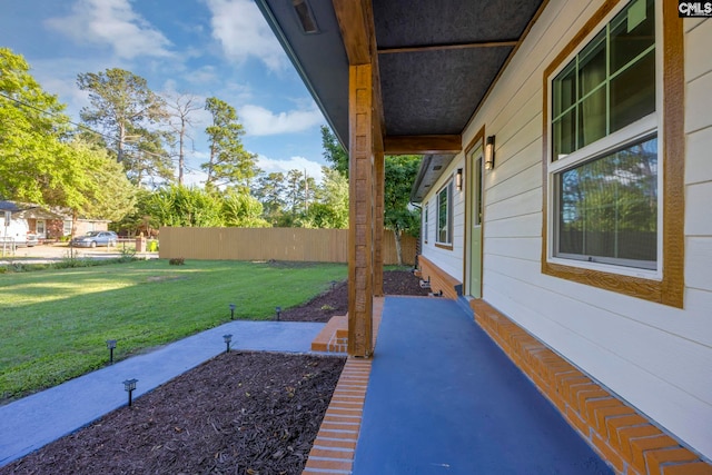 3509 Baywater Dr, Columbia, SC 29209 - view of yard featuring a patio