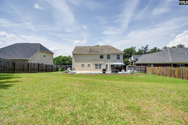 113 Dutch Oaks Dr, Irmo, SC 29063 - back of property with a patio and a gazebo