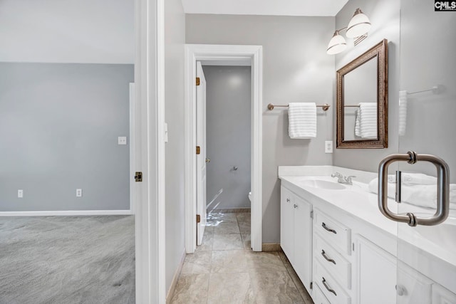101 Stephenson Ln, Columbia, SC 29212 - full bath with vanity, baseboards, and toilet