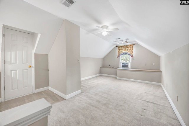 101 Stephenson Ln, Columbia, SC 29212 - bonus room with carpet, a ceiling fan, lofted ceiling, and baseboards