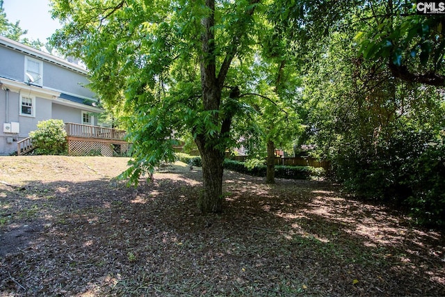 111 Southwood Dr, Columbia, SC 29205 - view of yard featuring a deck