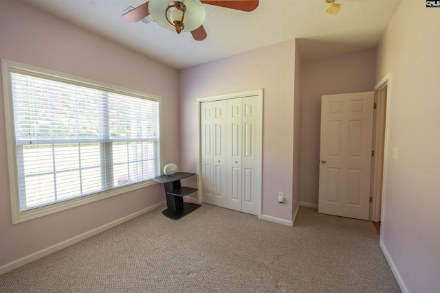 6126 Slab Landing Dr, Cope, SC 29038 - carpeted bedroom featuring a closet, baseboards, and a ceiling fan