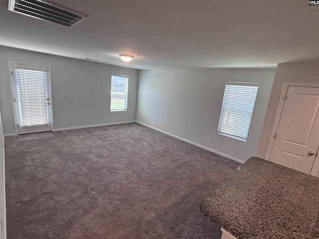 184 Windfall Rd, Blythewood, SC 29016 - unfurnished room with dark colored carpet and baseboards