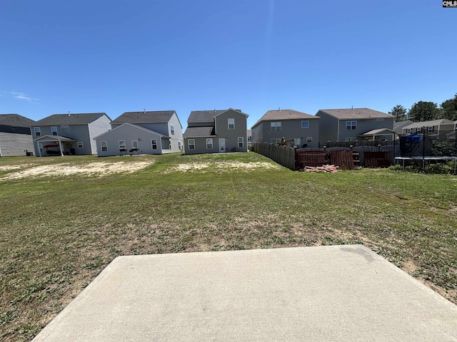184 Windfall Rd, Blythewood, SC 29016 - view of yard with a residential view and a trampoline