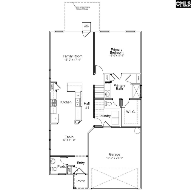 184 Windfall Rd, Blythewood, SC 29016 - property floor plan