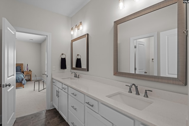 204 Peninsula Way, Columbia, SC 29229 - bathroom featuring double vanity, ensuite bath, and tile patterned flooring