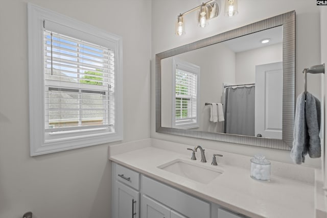204 Peninsula Way, Columbia, SC 29229 - full bathroom with vanity and a shower with shower curtain