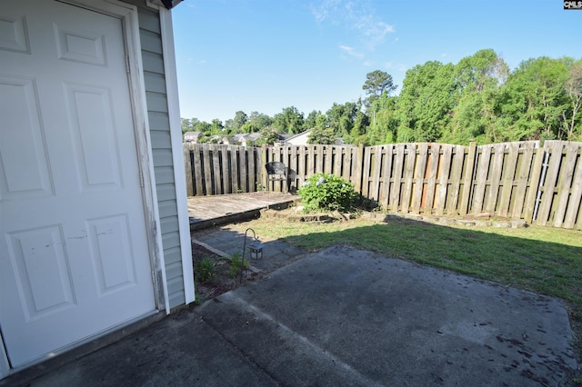 267 Courtside Dr, Lexington, SC 29073 - fenced backyard featuring a patio area