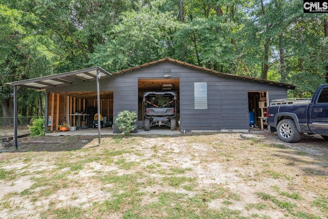 26 Carroll Ct, West Columbia, SC 29170 - view of pole building