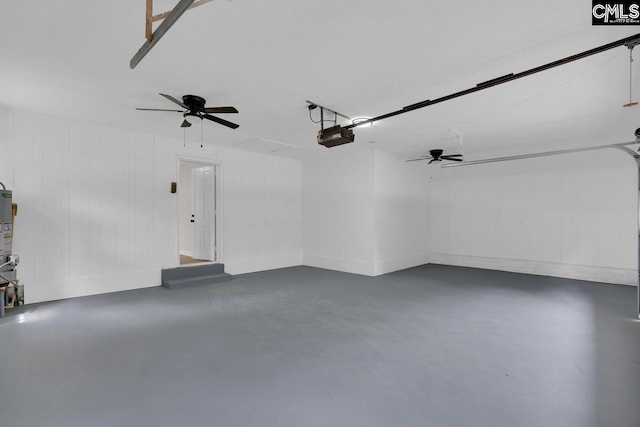 248 Shareditch Rd, Columbia, SC 29210 - garage with a ceiling fan