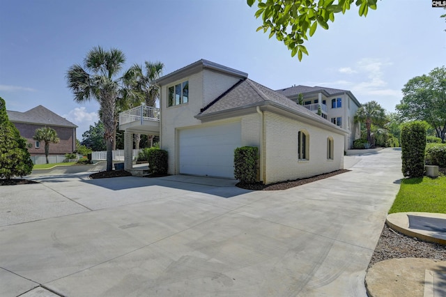 520 Sail Point Way, Columbia, SC 29212 - view of home's exterior with brick siding, driveway, and an attached garage