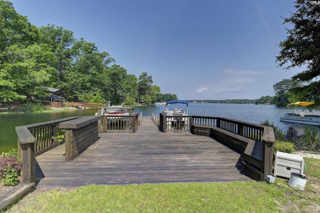 520 Sail Point Way, Columbia, SC 29212 - dock area with a water view