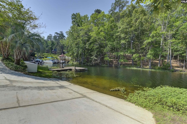 520 Sail Point Way, Columbia, SC 29212 - dock area featuring a boat ramp and a water view
