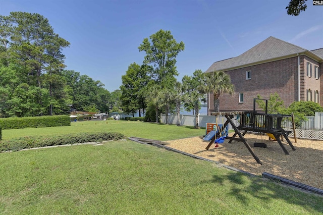 520 Sail Point Way, Columbia, SC 29212 - view of yard with a playground