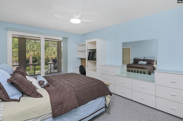 520 Sail Point Way, Columbia, SC 29212 - bedroom featuring light carpet and a ceiling fan