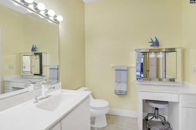 520 Sail Point Way, Columbia, SC 29212 - bathroom featuring tile patterned flooring, vanity, toilet, and baseboards