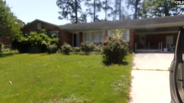 3208 Downes Grove Rd, Columbia, SC 29209 - single story home featuring concrete driveway and a front lawn