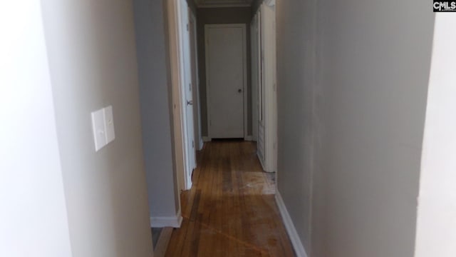 3208 Downes Grove Rd, Columbia, SC 29209 - hallway with light wood-style floors