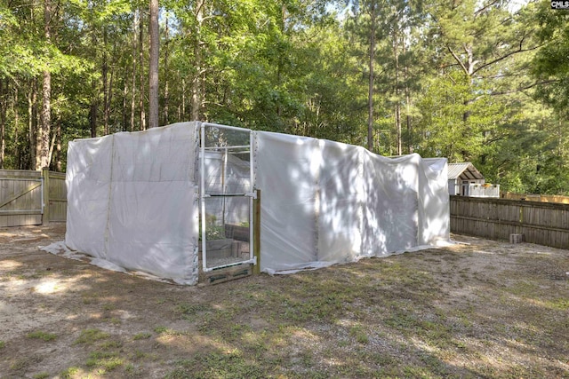22 Genesis Ln, Camden, SC 29020 - view of outdoor structure featuring a fenced backyard
