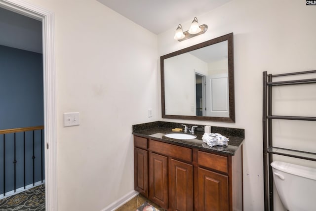 22 Genesis Ln, Camden, SC 29020 - bathroom with vanity, toilet, and baseboards