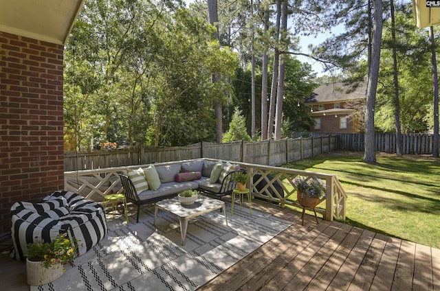 432 Running Fox Rd, Columbia, SC 29223 - wooden terrace featuring an outdoor hangout area